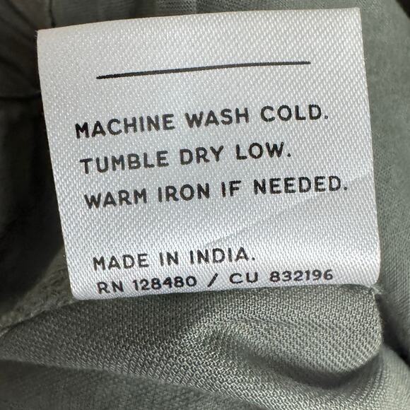 Men's Pact Green Organic Cotton Drawstring Elastic Waist Twill Casual Short XXL - Picture 5 of 6